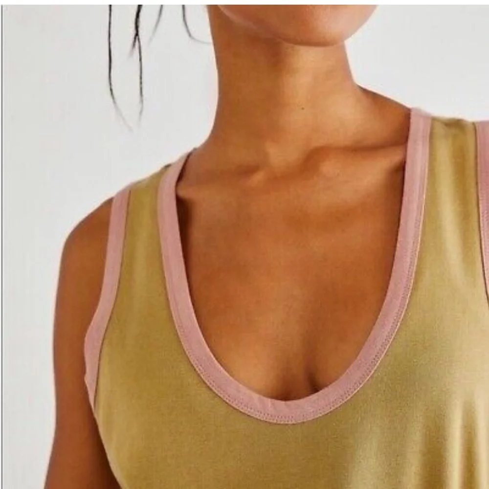We the Free Reggi Tank Green/Pink_4